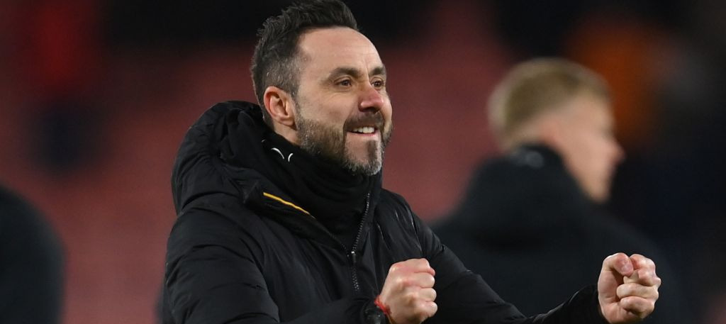 Inspirando-se nas habilidades e na confiança dos jogadores, De Zerbi está ansioso para trabalhar com o Tottenham.