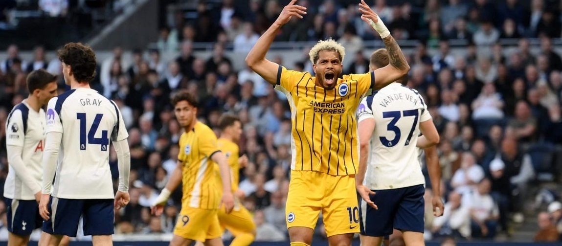 Hasil imbang Brighton melawan Tottenham menuai pujian dari Schürrle atas sikap positif dan semangat juang para pemain.