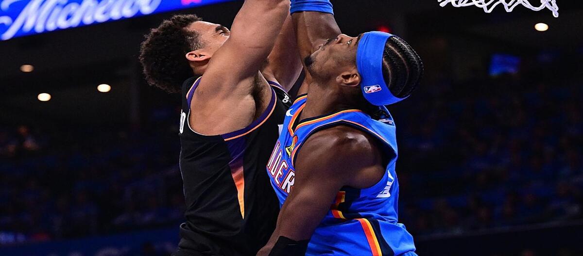 23 poin yang dicetak Booker tidak cukup untuk mengamankan kemenangan 119-84 bagi Thunder atas Suns.