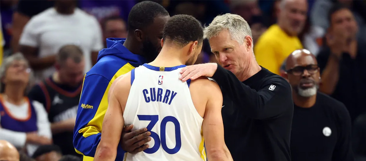 Will he stay on this summer? Kerr: We don't want to abandon Curry and Green; we'll definitely figure it out.