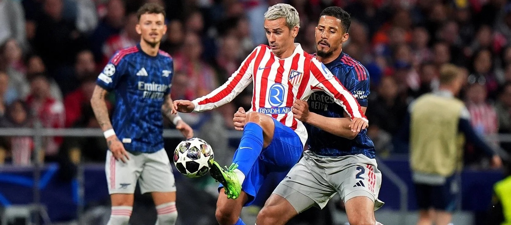 Liga dos Campeões – Dzekereš marca um pênalti e o Arsenal empata em 1 a 1 com o Atlético de Madrid.