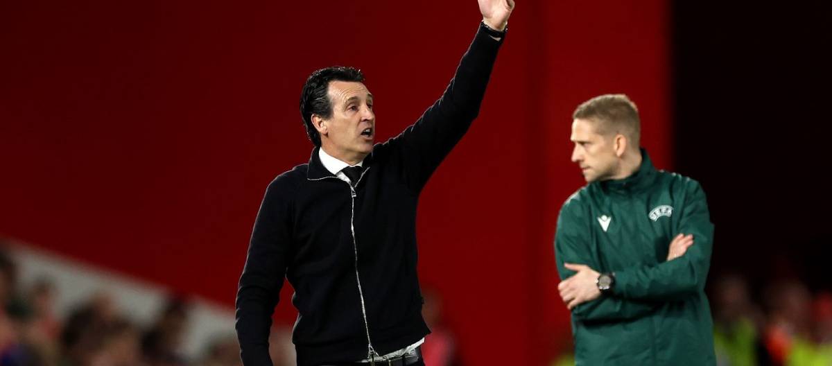 Unai Emery aceitou com serenidade a derrota na primeira mão contra o Nottingham Forest, na Liga Europa.