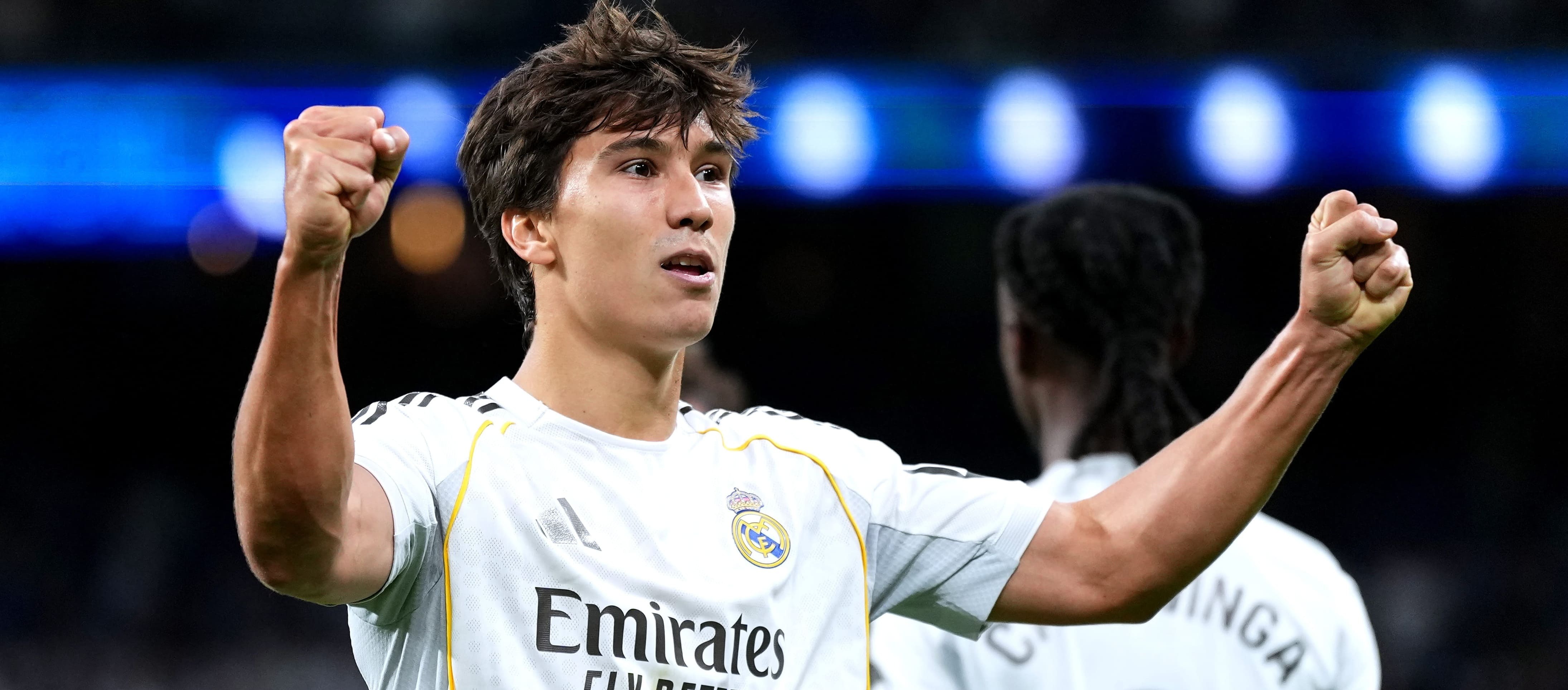 Gonzalo García, que ajudou o Real Madrid a garantir a vitória, expressou sua gratidão aos seus companheiros de equipe e torcedores pelo apoio.