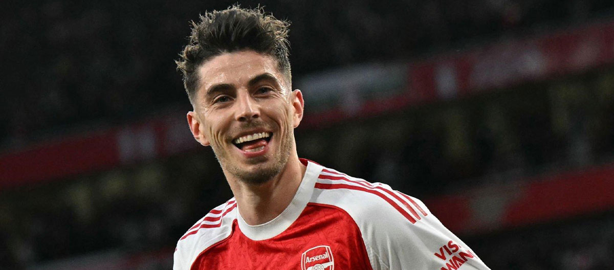 ◤Premier League◢ Kai Havertz marcou o gol da vitória apertada do Arsenal sobre o Burnley por 1 a 0.