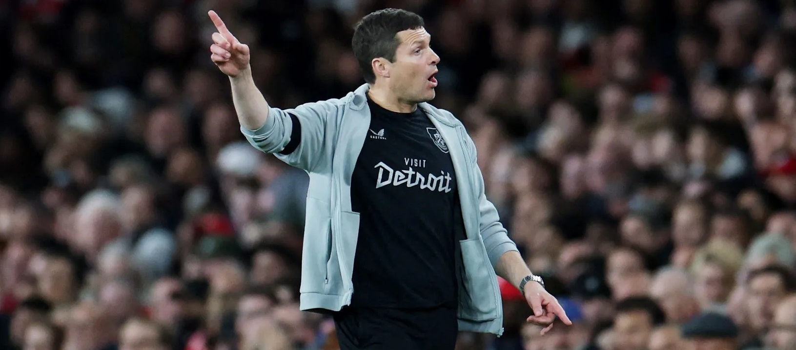 Apesar da derrota por 1 a 0 para o Arsenal, Mike Jackson ficou satisfeito com o espírito de luta do Burnley.