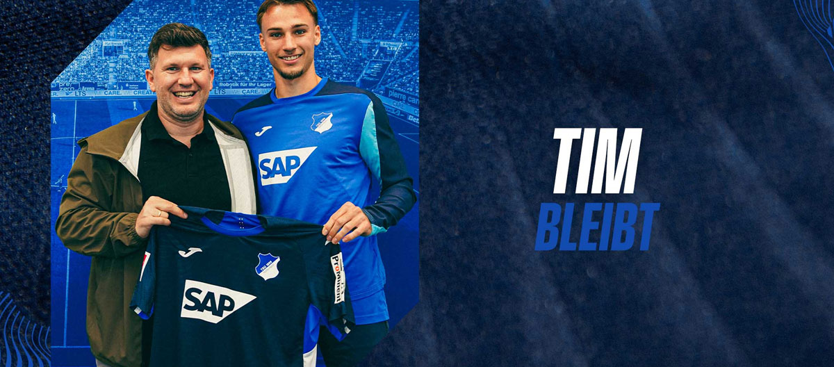 Hoffenheim hoàn tất gia hạn hợp đồng với tiền đạo người Đức Tim Lemperle.