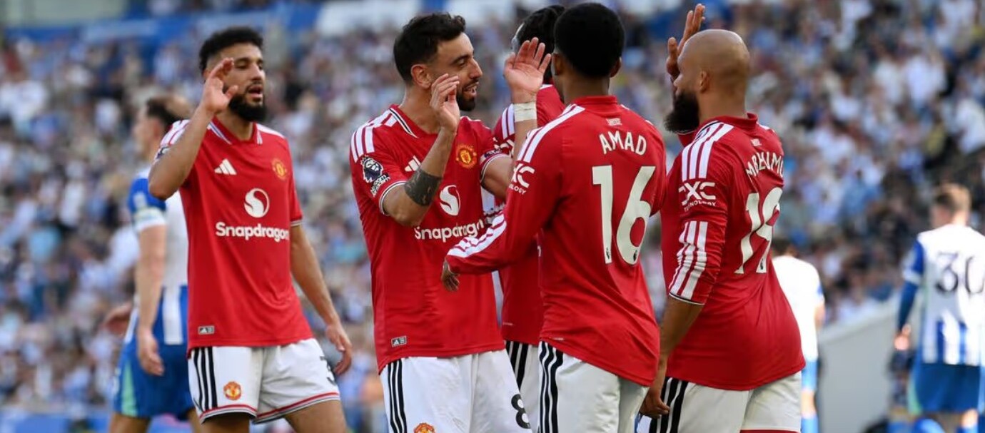 Liga Primer – Bruno Fernandes mencetak gol saat Manchester United mengalahkan Brighton 3-0