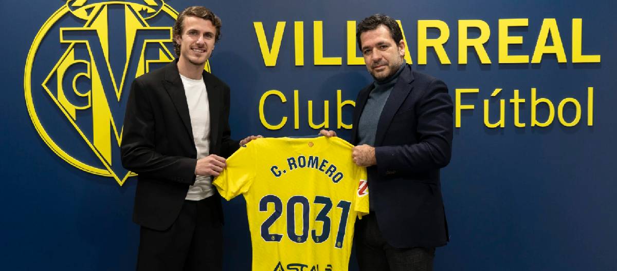 Carlos Romero đã đạt được thỏa thuận gia hạn hợp đồng với Villarreal, đồng nghĩa với việc anh sẽ tiếp tục thi đấu cho đội bóng này đến năm 2031.