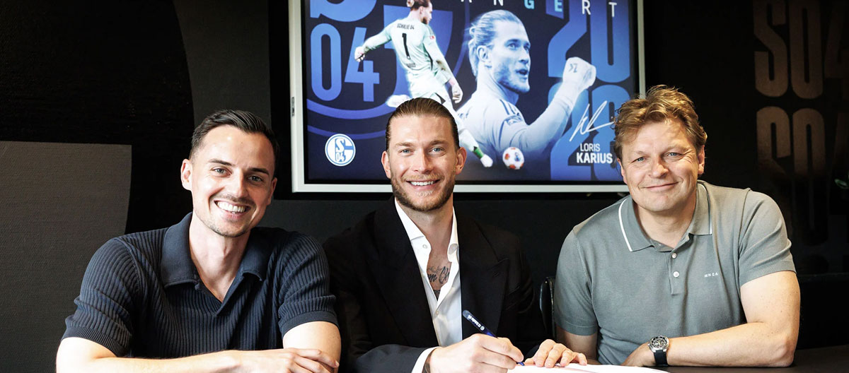 O Schalke 04 concluiu a renovação de contrato com o goleiro Loris Karius.