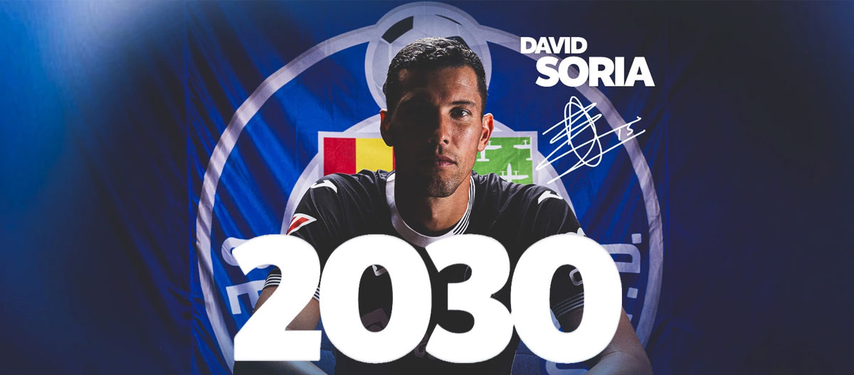 Getafe menyelesaikan perpanjangan kontrak dengan kiper legendaris David Soria.