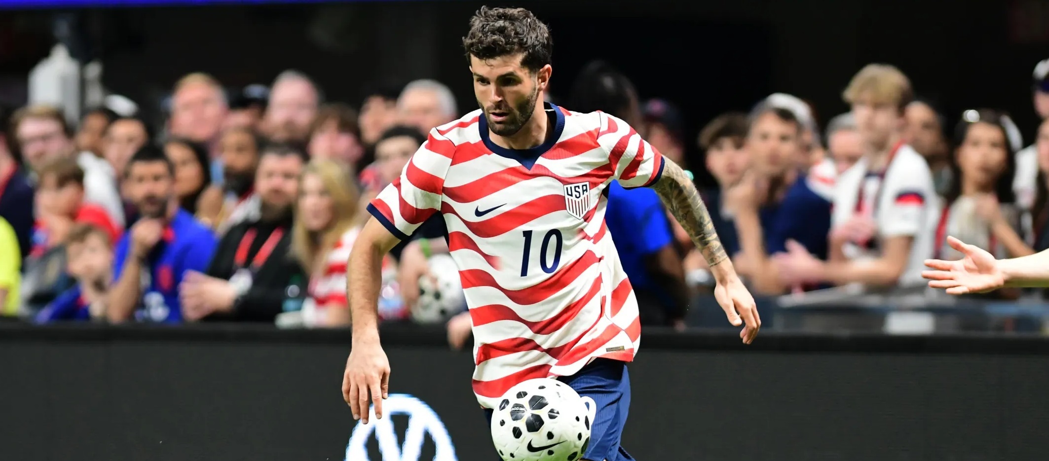 Pulisic: Anseio por estar no palco da Copa do Mundo.