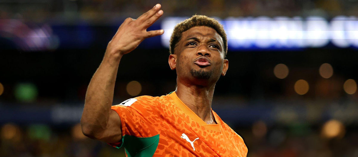 ◤FIFA World Cup in United States, Canada and Mexico◢ Amad Diallo scores as Côte d'Ivoire pulled off a shock late 1-0 victory over Ecuador..