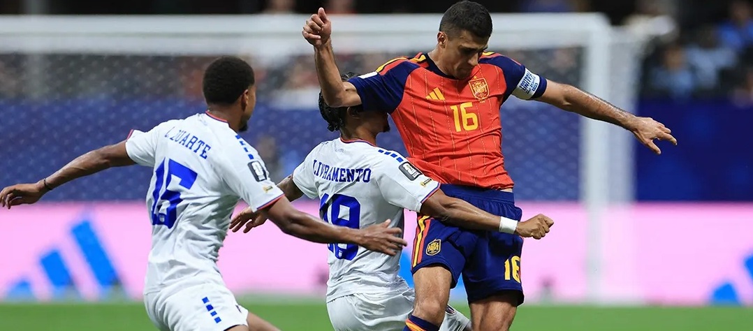 Spanyol bermain imbang 0-0 dengan Tanjung Verde. Rodri yakin Spanyol perlu meningkatkan efisiensi di depan gawang.