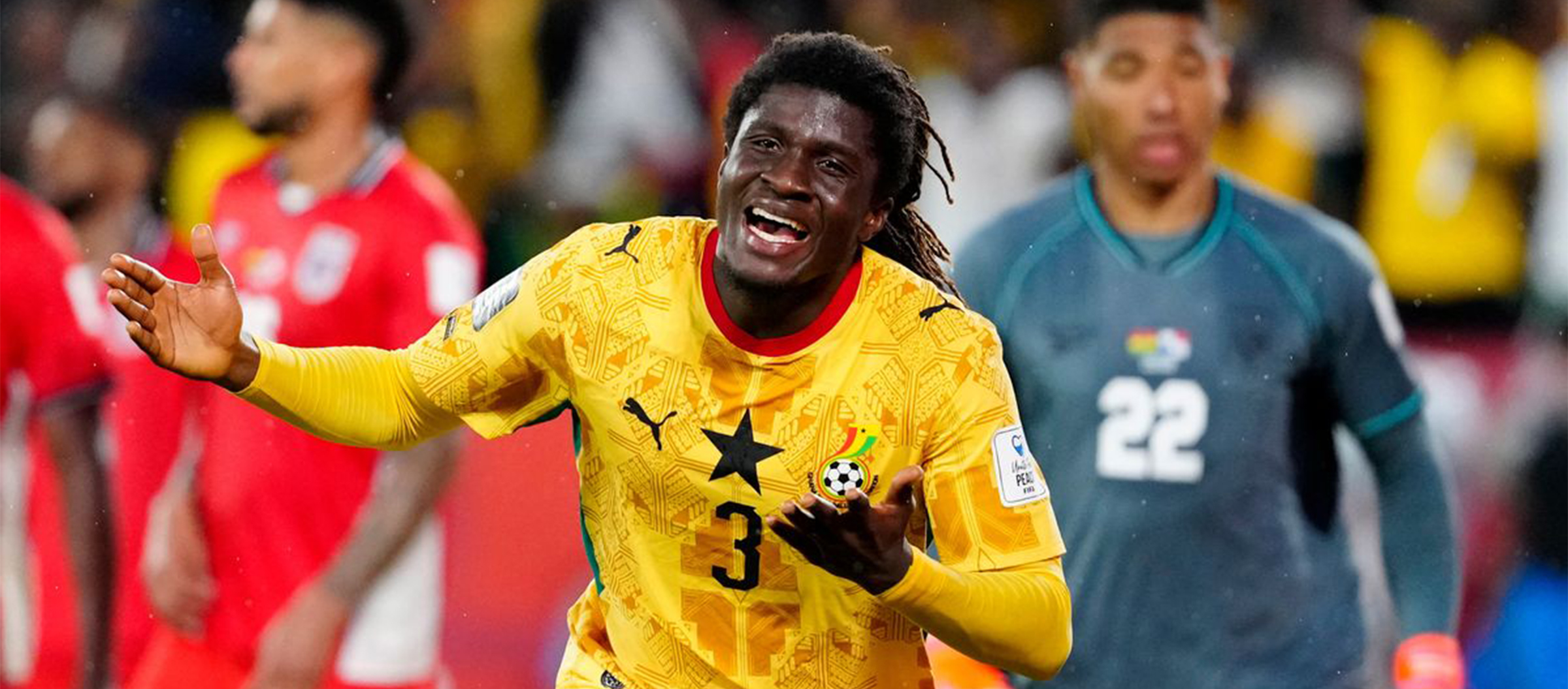 Copa do Mundo – Irenki marca o gol da vitória nos acréscimos, Gana vence o Panamá por 1 a 0 em sua partida de estreia.